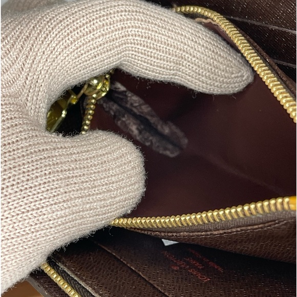 Louis Vuitton Damier Ebene zippy wallet vintage - Picture 17 of 17